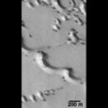 Mars - Wind Action on Martian Sand Dunes